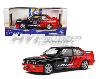 【ぷうた】SOLIDO E30 BMW M3 ハルトゲ HARTOGE BMW E30 M3 - DTM - 1992 - #19 A.HAHNE - Solido