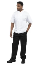 NEW Whites Chefs Clothing BOSTON (XXL) Short Sleeved WHITE Cooks Chefs Jacket AU