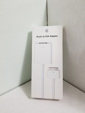 APPLE 30 PIN TO VGA ADAPTER MC552ZM/B GENUINE PRODUCT BRAND NEW