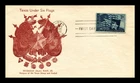 US COVER TEXAS STATEHOOD CENTENNIAL FDC SCOTT 938 BUCHANAN WINN JR CACHET