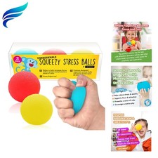 Compact  Colorful Stress Balls for Kids and Adults - Perfect for Fidgeting