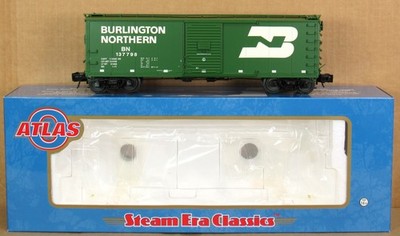 Atlas O 8333-2 BN (Burlington Northern) 40' Steel Re-Built Box Car