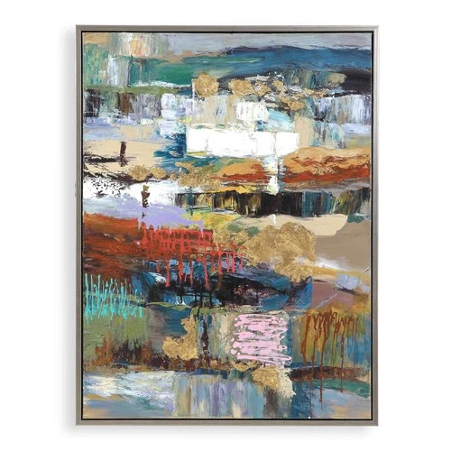 Uttermost - Wall Art - Art - Fiesta - 49 inch Hand Painted Canvas - Picture 1 of 4