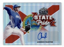 2021 Leaf Metal Draft State Pride #SPAP1 Andrew Painter Auto Refractor - NM-MT