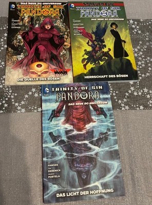 Pandora Trinity of Sin Nr. 1,2 und 3 - Panini (2014-2015) DC Comics Softcover