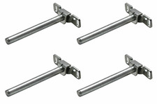 4-1/2 Inch Long Premium Concealed Floating Shelf Support Brackets with Adjustabi