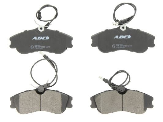 Vorderachse ABE C1P025ABE Bremsbelagsatz, Scheibenbremse FüR CitroËN,Peugeot-image