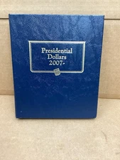 Whitman US Presidential Dollar Coin Album 2007-2016 Date Set with 39- Coins