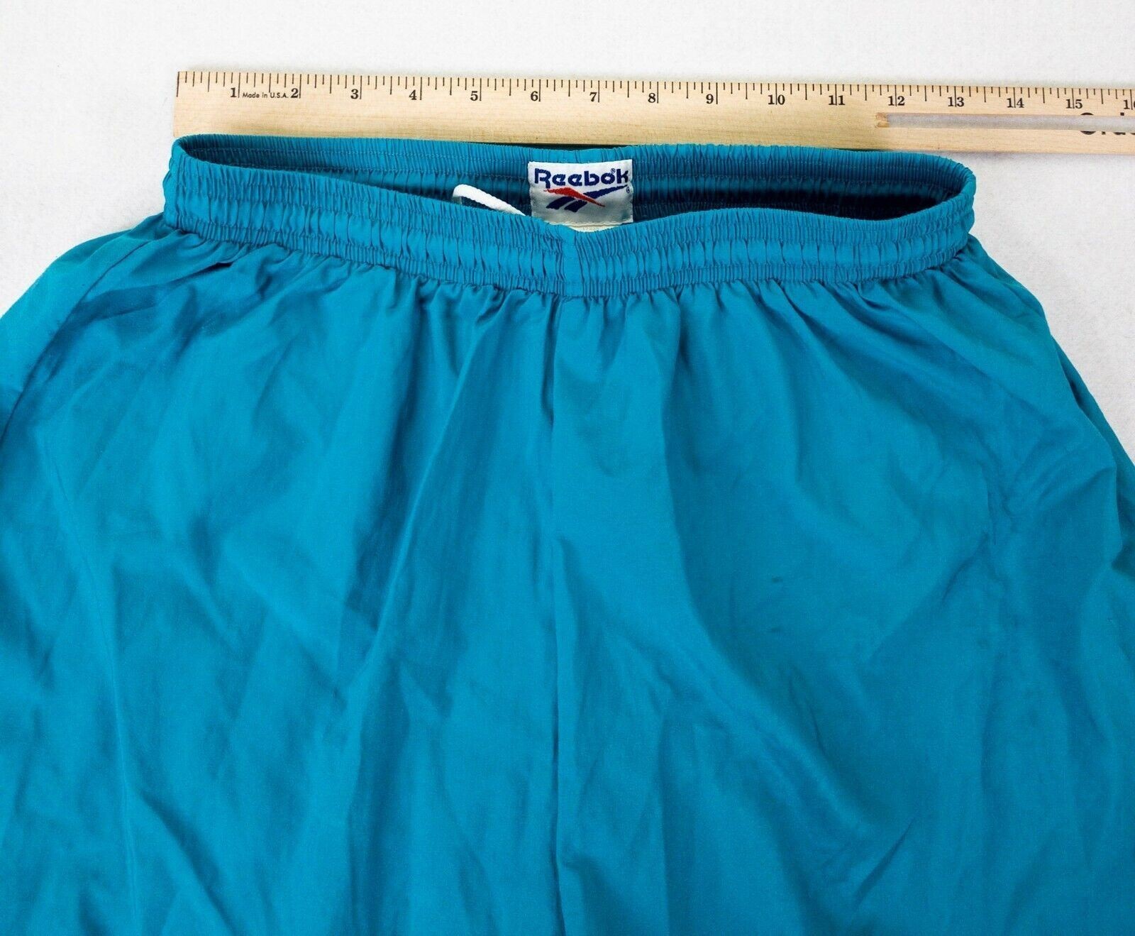 Reebok Athletic Shorts Mens Large Blue Vintage 90s Running Mesh Lined Training thumbnail 12