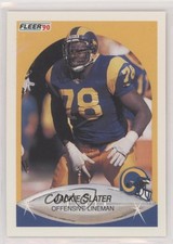 1990 Fleer Jackie Slater #45 HOF 1u6