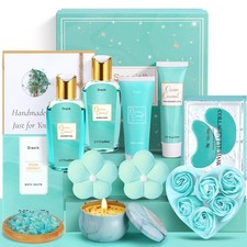 Birthday Pamper Gifts for Women, Unique Pamper Hampers Kit Self Care Package for
