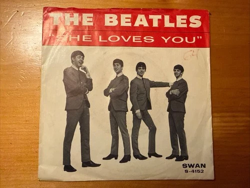 The Beatles ‎– She Loves You 1964 Swan S-4152 45 7” Vinyl VG+
