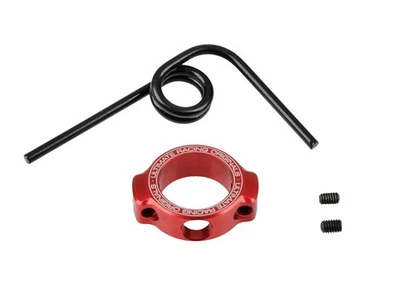 Ressort de tube d'échappement Ultimate RC avec anneau en aluminium rouge et g... - Photo 1/3