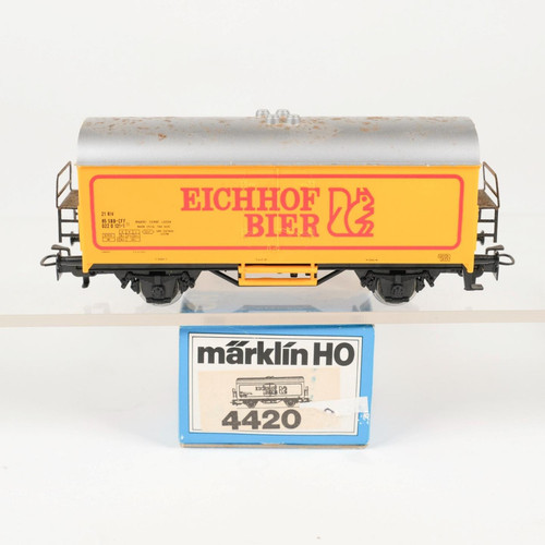 Marklin HO Scale Eichhof Bier Refrigerator Beer Car 4420 - Picture 1 of 6