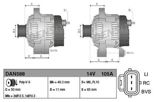 DENSO Filter, Innenraumluft DCF239K für SUBARU