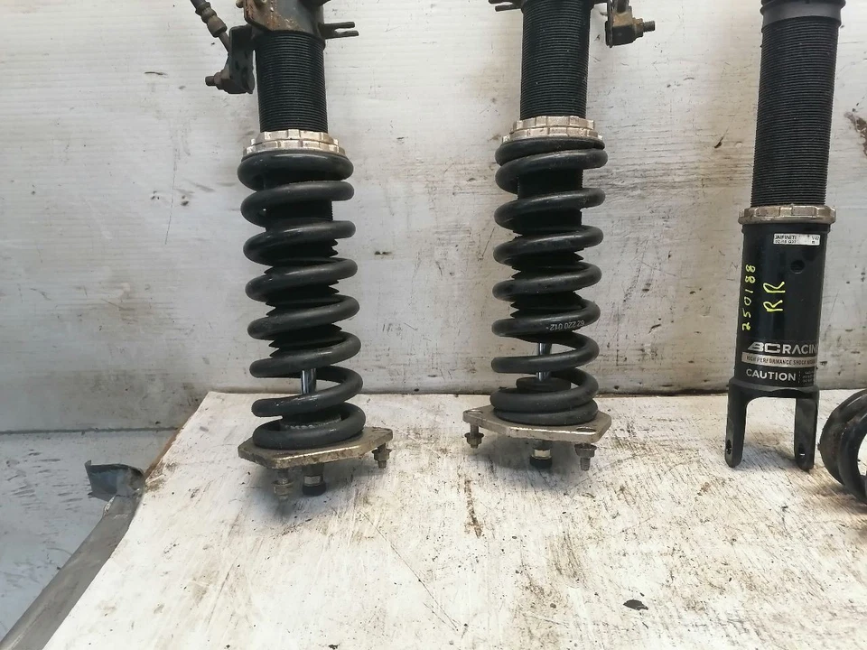 前后 BC 赛车线圈前减震器适用于 14-15 INFINITI Q60 1597808 — 第 3/4 张图片