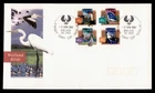 DR WHO 1997 AUSTRALIA FDC WETLAND BIRD BLOCK R66818