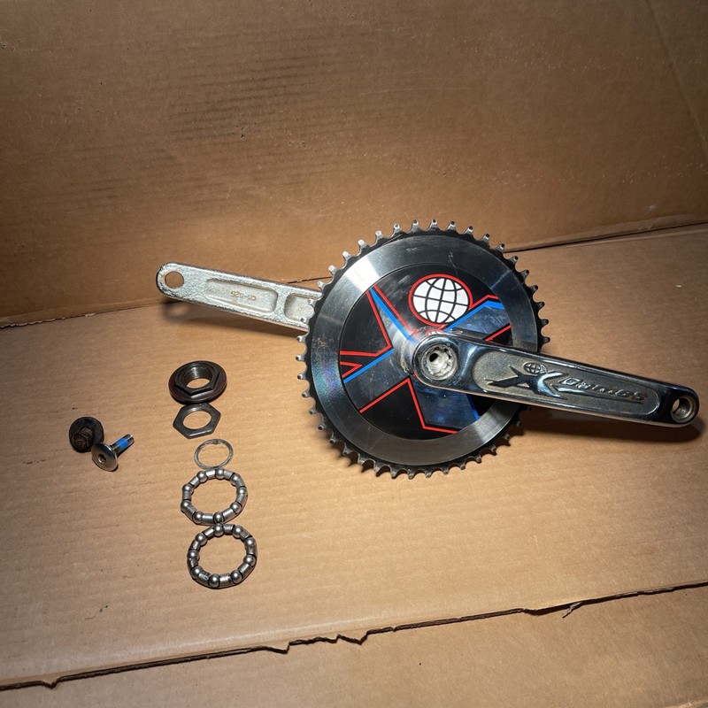 BMX BIKE CRANKSET 7 INCH CRANKS