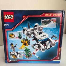 Lego Space Police Gold Heist 5971 Brand New Sealed Set 2009 Alien 205 Pieces Toy
