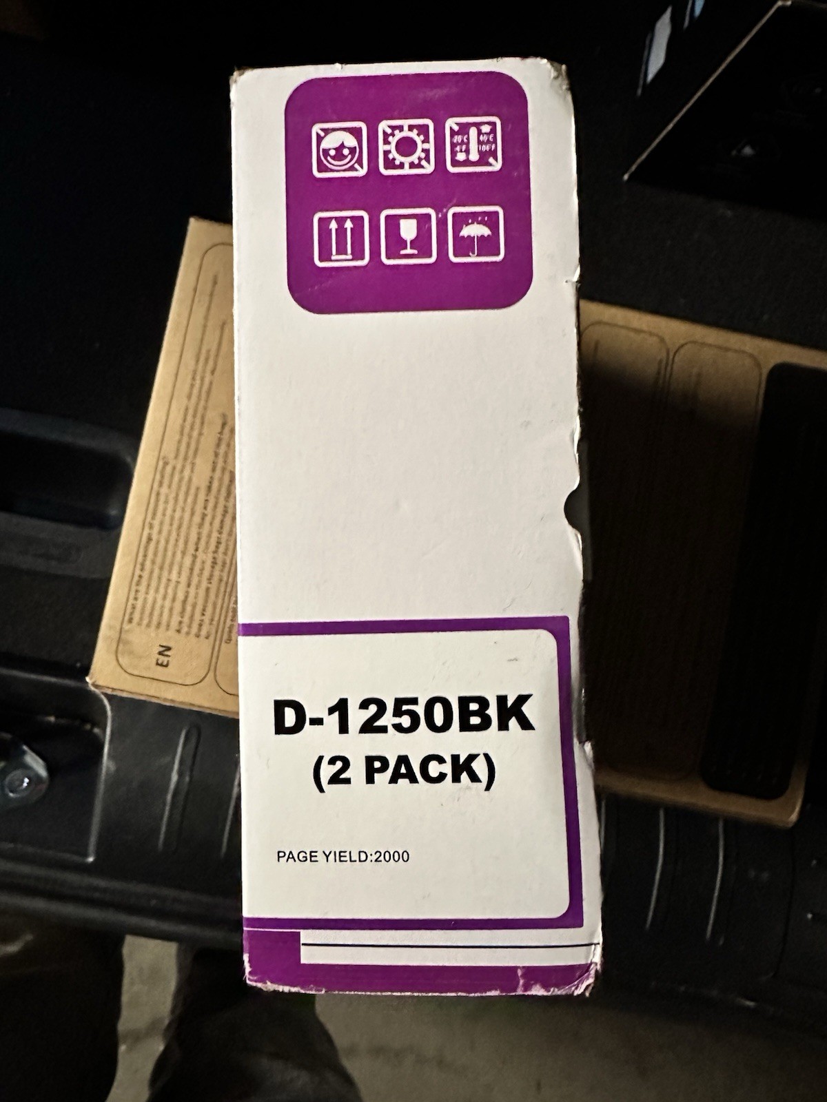 Limeink- 2pk D-1250 BLACK