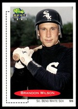 1991 Classic Best Brandon Wilson South Bend White Sox #157