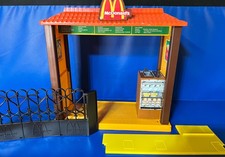1982 Barbie Loves McDonalds Playset Restaurant Pieces  Parts Incomplete