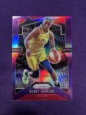 2020 Panini Prizm WNBA Purple Prizm /125 Glory Johnson #56
