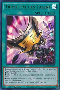 YuGiOh Triple Tactics Talent BLMM-EN170 Ultra Rare Englisch NM 1st