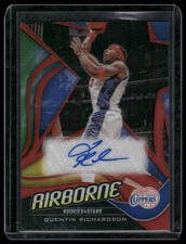 2019-20 Panini Chronicles #AB-QRI Quentin Richardson Airborne Signatures Red