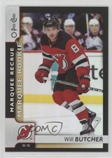 2017 Upper Deck O-Pee-Chee Update Black Rainbow Foil /100 Will Butcher #636 l1s