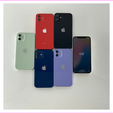 Apple iPhone 12 - Unlocked, 64GB/128GB, Black/Blue/Red - Very Good Condition!