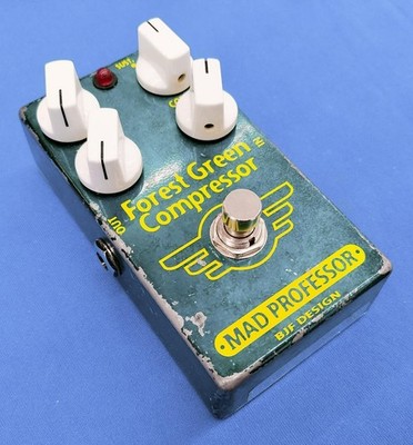 MAD PROFESSOR Forest Green Compressor Guitar Bass Pedal Sustain
