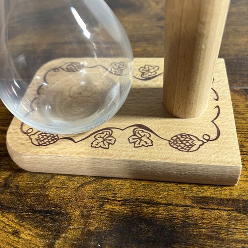 10” Pauwel Kwak Beer/Pilsner Glass with Wooden Stand. German - Picture 6 of 10