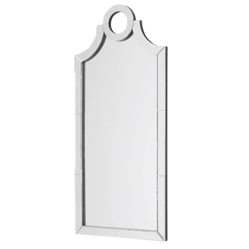 Uttermost Acacius Traditional MDF and Glass Arched Mirror in Silver - Picture 4 of 5