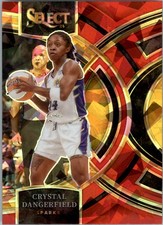 2024 Select WNBA Red Ice Prizms #131 Crystal Dangerfield - BSK