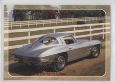 1992 Collect-A-Card Chevy Set '63 Corvette Sting Ray Sport Coupe #56 0c4