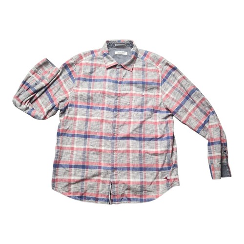 Tommy Bahama Shirt Canyon Beach Bonfire Flannel Long Sleeve Shirt Mens Sz XL - Picture 2 of 7