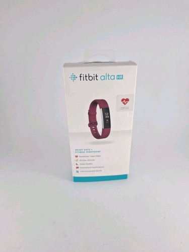 NOB Fitbit Alta HR Heart Rate Fitness Wristband Activity Tracker Purple Small