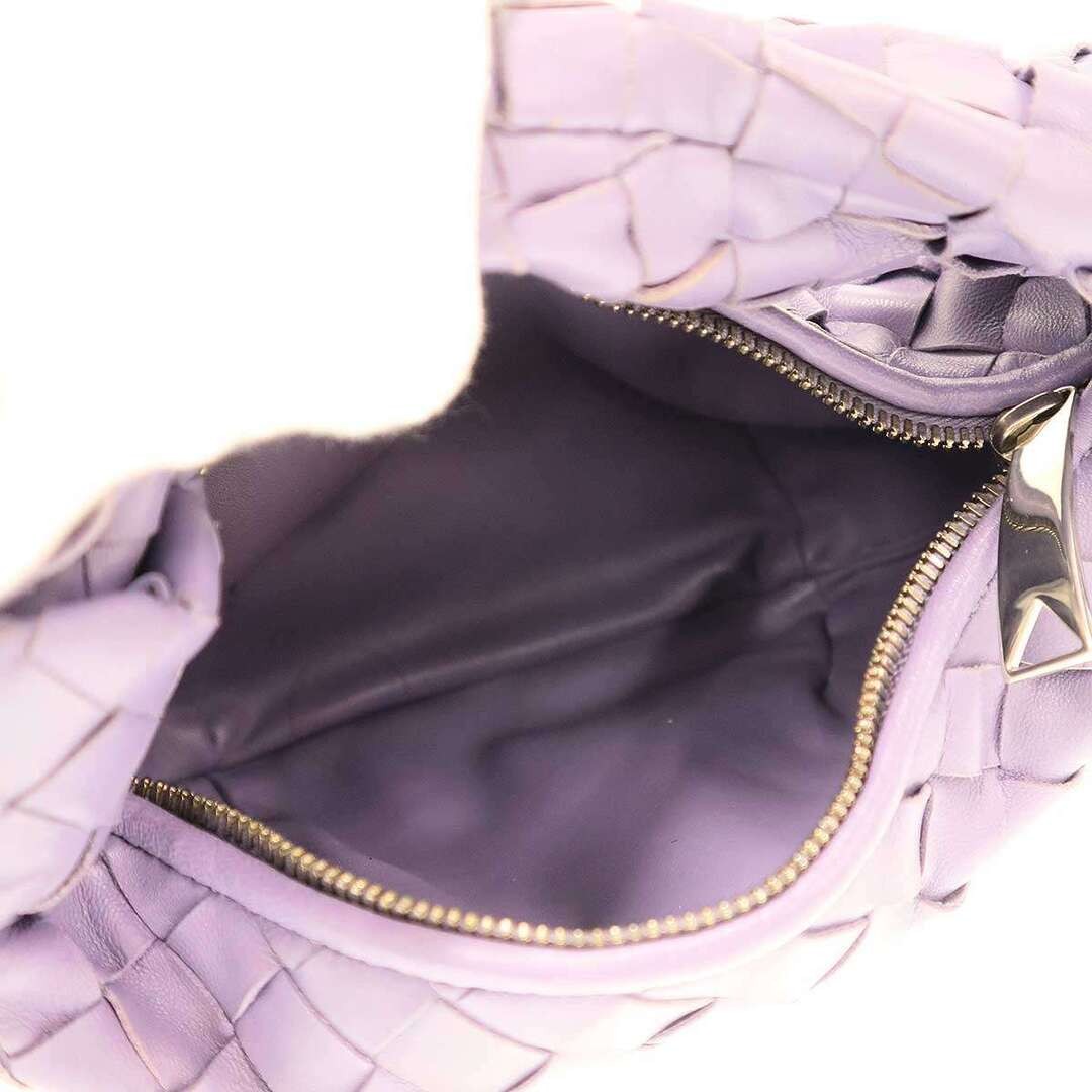 BOTTEGA VENETA Jodie Mini Bag Intrecciato Handbag Purple Used MESC-0 thumbnail 6