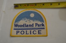 LOT #423  WOODLAND PARK COLORADO  POLICE PATCH