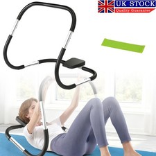 Abdominal Trainer Crunch Roller Sit Up Ab Exercise Machine Home Gym Abs Work Out