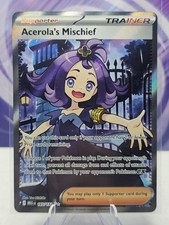 Acerola's Mischief Holo Ultra Rare ME01: Mega Evolution 165/132 NM