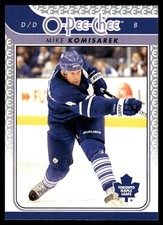 2009-10 O-Pee-Chee #654 Mike Komisarek Toronto Maple Leafs Hockey Card
