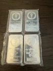 5 Troy oz Silver Bullion Bars .999   4 Pack