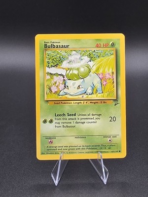 Bulbasaur 67/130 Common Base Set 2 Near Mint