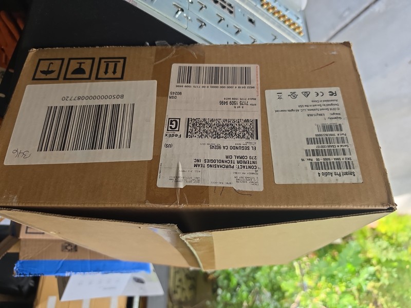 Savant Pro Audio 4 SMA-5000-00 REV:16 Audio Switch Amplifier  New