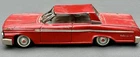VINTAGE BANDAI TIN LITHO FRICTION 1962 RED GALAXIE HARD TOP Made in Japan