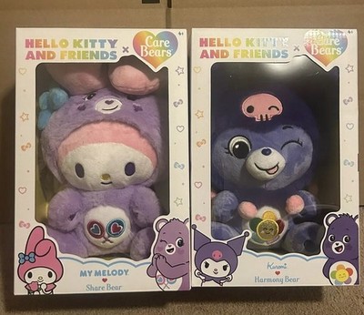 Hello Kitty Care Bears Harmony Bear Share Bear MY MELODY x KUROMI Collector  SET