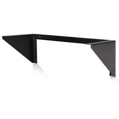 StarTech 4 HE 19 Zoll vertikale Wandmontage Rack Halterung aus Stahl - Schwarz -