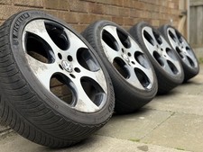 Genuine VW Golf GTi Monza 18” Alloy Wheels Diamond Cut 1K0601025BA MK6